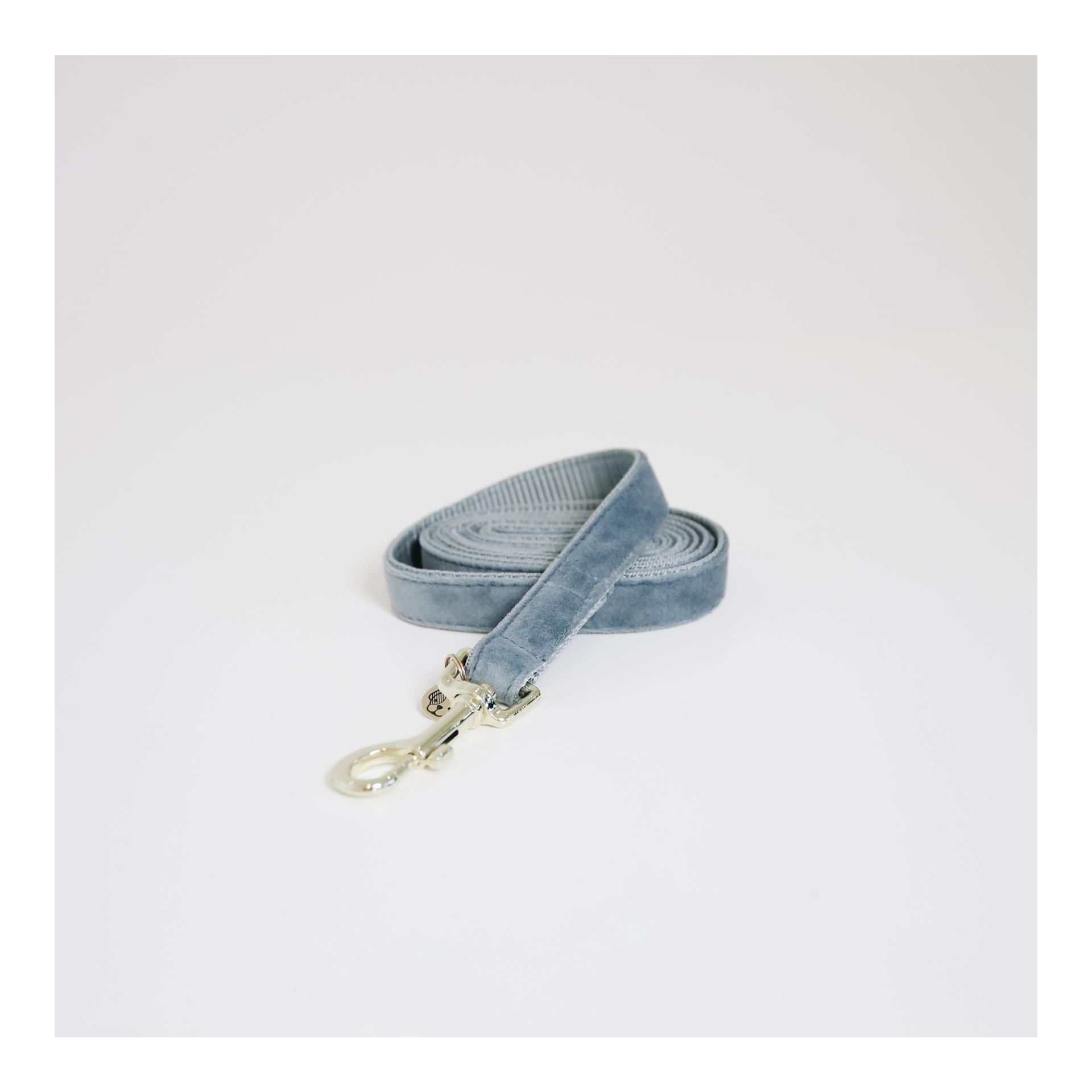 Image of Kentucky Dogwear Hundeleine Velvet - light blue bei myluckydog.ch