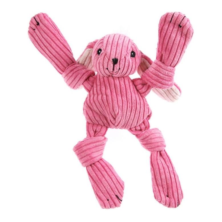 Image of Huggle Hounds Plüschtier Bunny Knottie - rosa bei myluckydog.ch