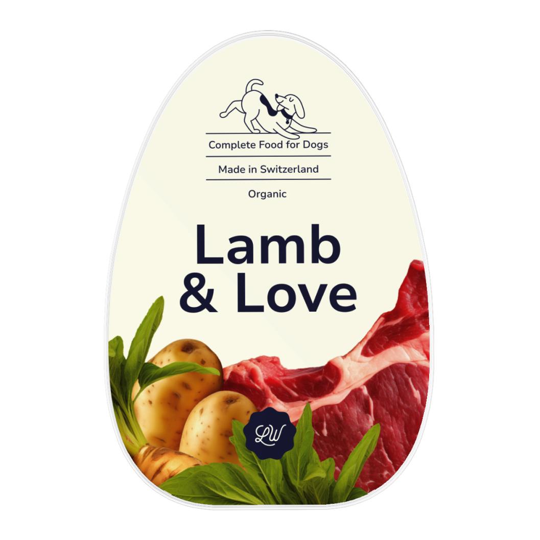 Image of LOONAWELL Bio Nassfutter Lamb & Love bei myluckydog.ch