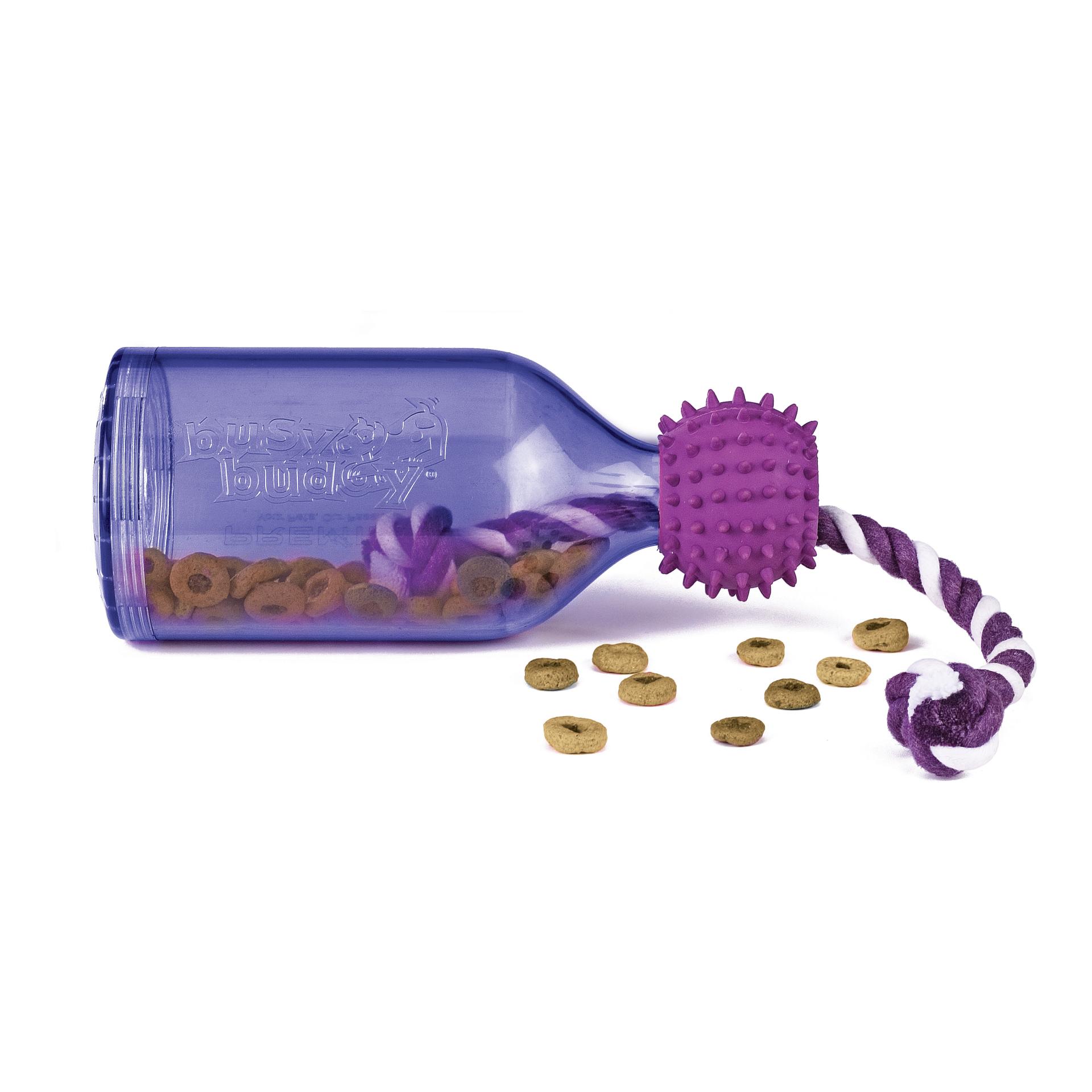 Image of Busy Buddy Premier Flasche Spielzeug - Violett - bei myluckydog.ch