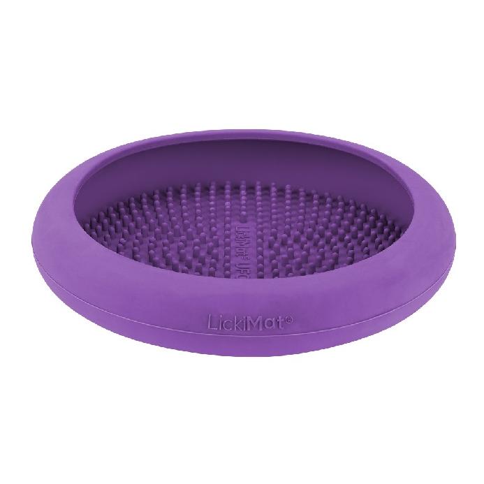 Image of LickiMat Leckschale UFO - Purple - bei myluckydog.ch